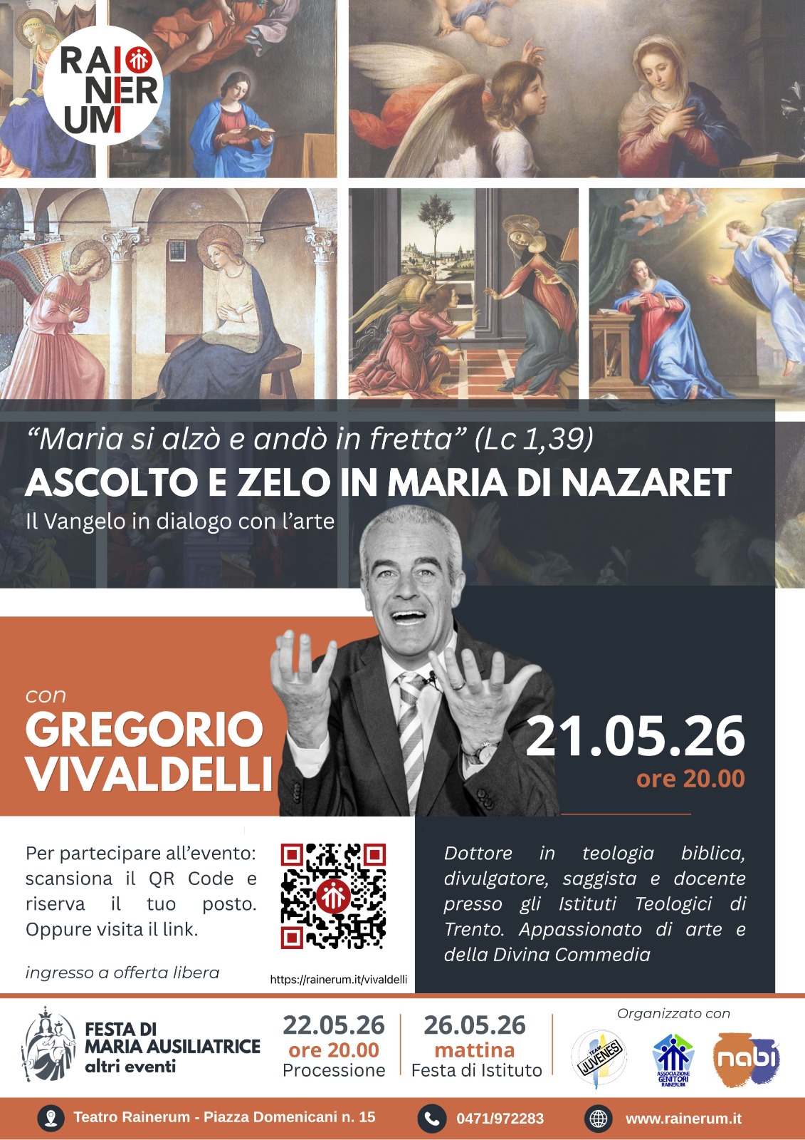 Ascolto e zelo in Maria di Nazaret